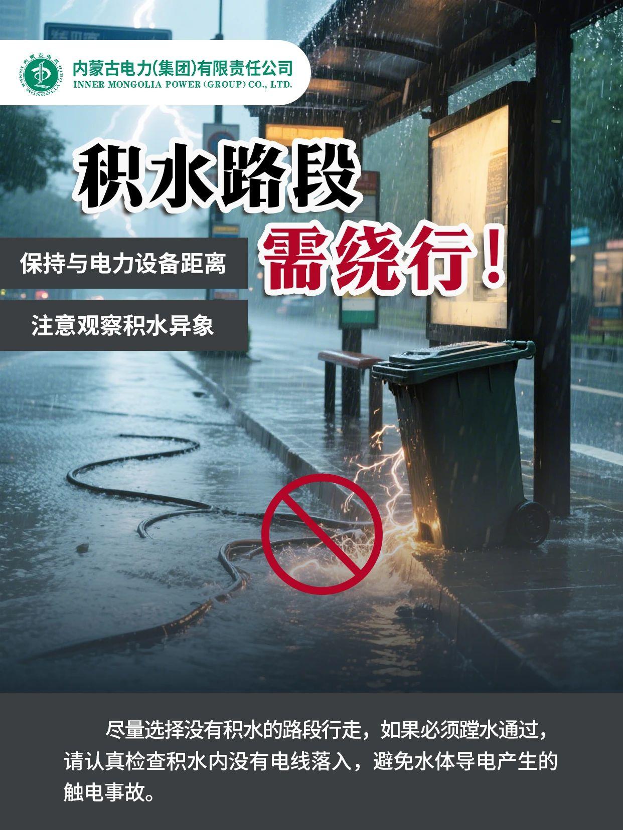 您有一份汛期清静用电指南请查收！