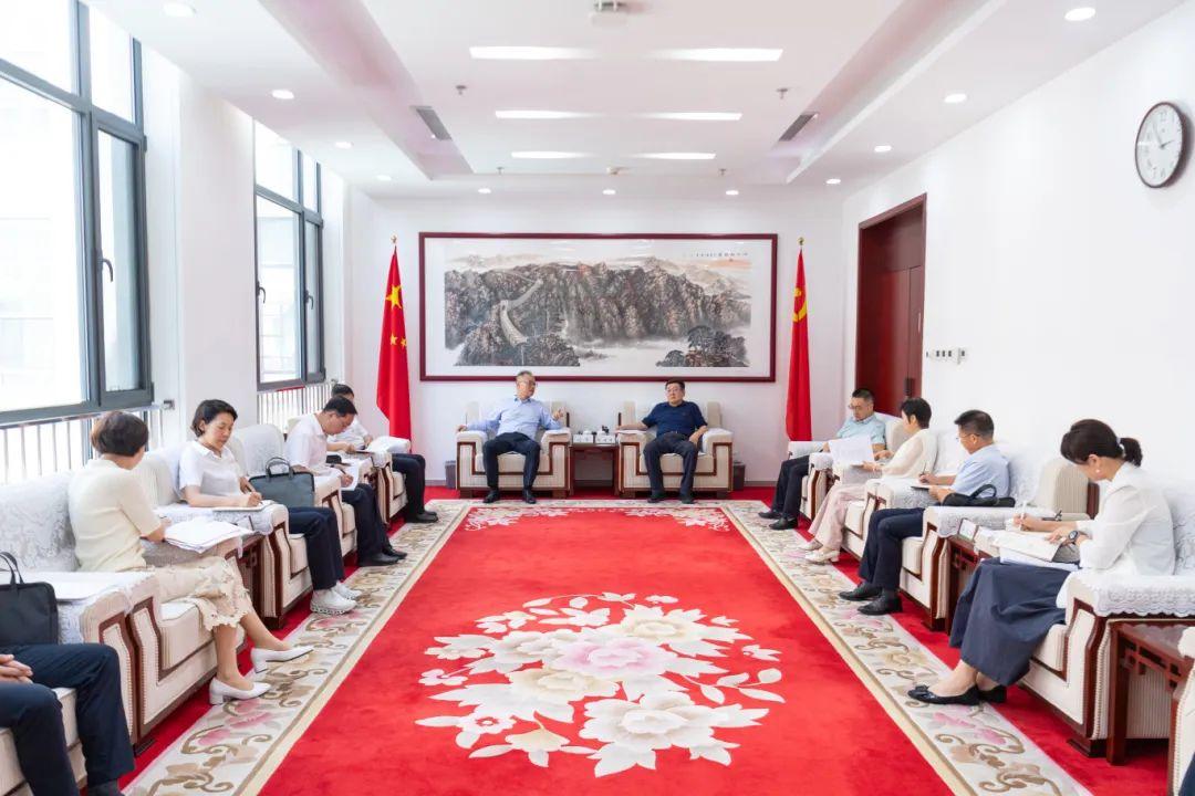 内蒙古全发国际app与中国平安工业包管内蒙古分公司、西北电力建设第一工程有限公司、内蒙古农商银行开展交流座谈