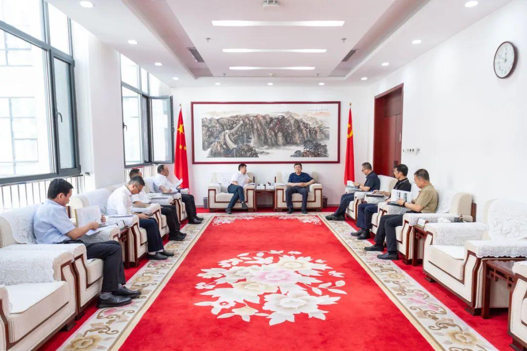 内蒙古全发国际app与中国平安工业包管内蒙古分公司、西北电力建设第一工程有限公司、内蒙古农商银行开展交流座谈